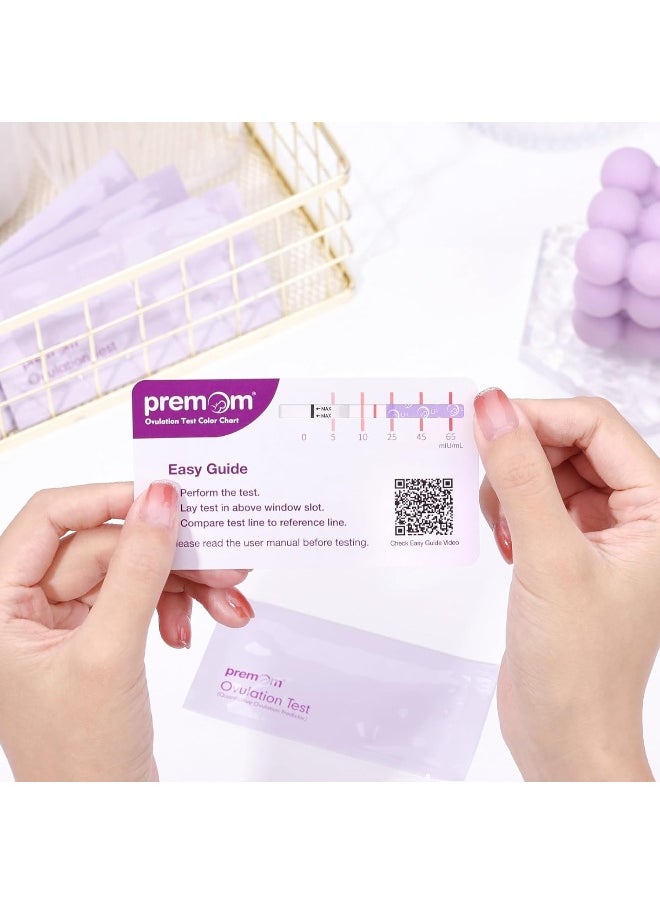 Premom Quantitative Ovulation Test Strips, Ovulation Predictor Kit With Smart Digital Ovulation Reader App, Numerical Ovulation Tests, 20 Lh Tests - pzsku/Z9E158602E8BA80C698EDZ/45/_/1740377578/6dcec0c7-c4fb-4716-99dd-0ab2e5c4522b