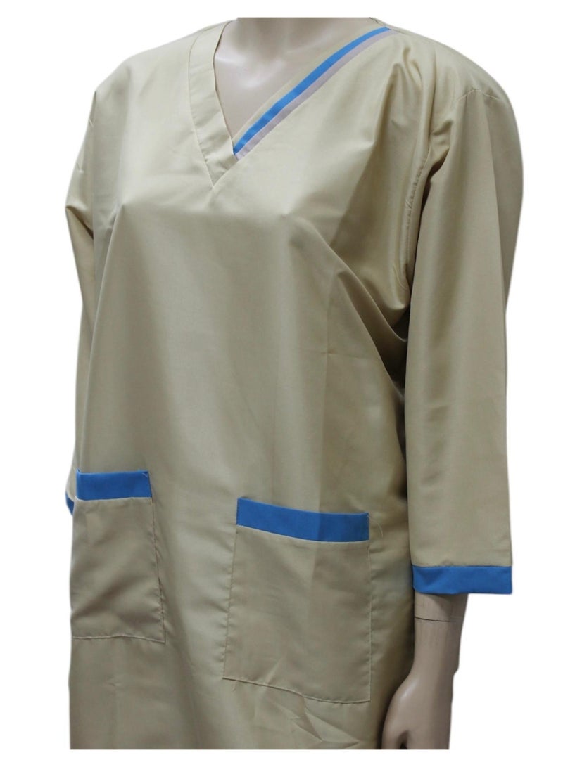Housemaid Uniform Maid & Nanny Scrub Suit, 4-Piece Set - Image 5