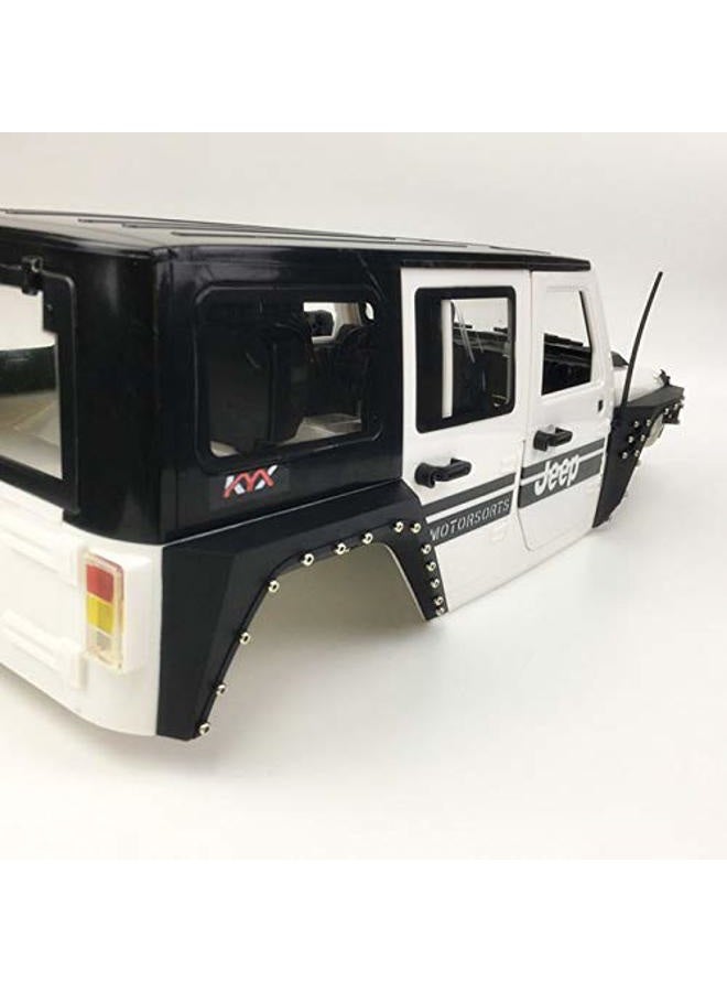 KYX Racing DIY Nylon Fender Flares for 1/10 Rc Crawler Car Jeep Wrangle Body Axial SCX10 II - Image 3
