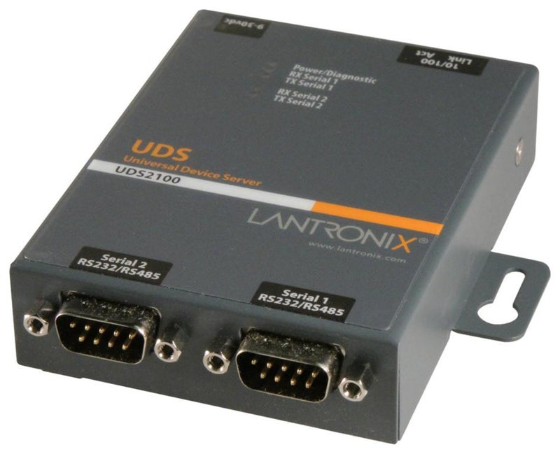 Lantronix Device Server UDS 2100 - Device server - 2 ports - 10Mb LAN, 100Mb LAN, RS-232