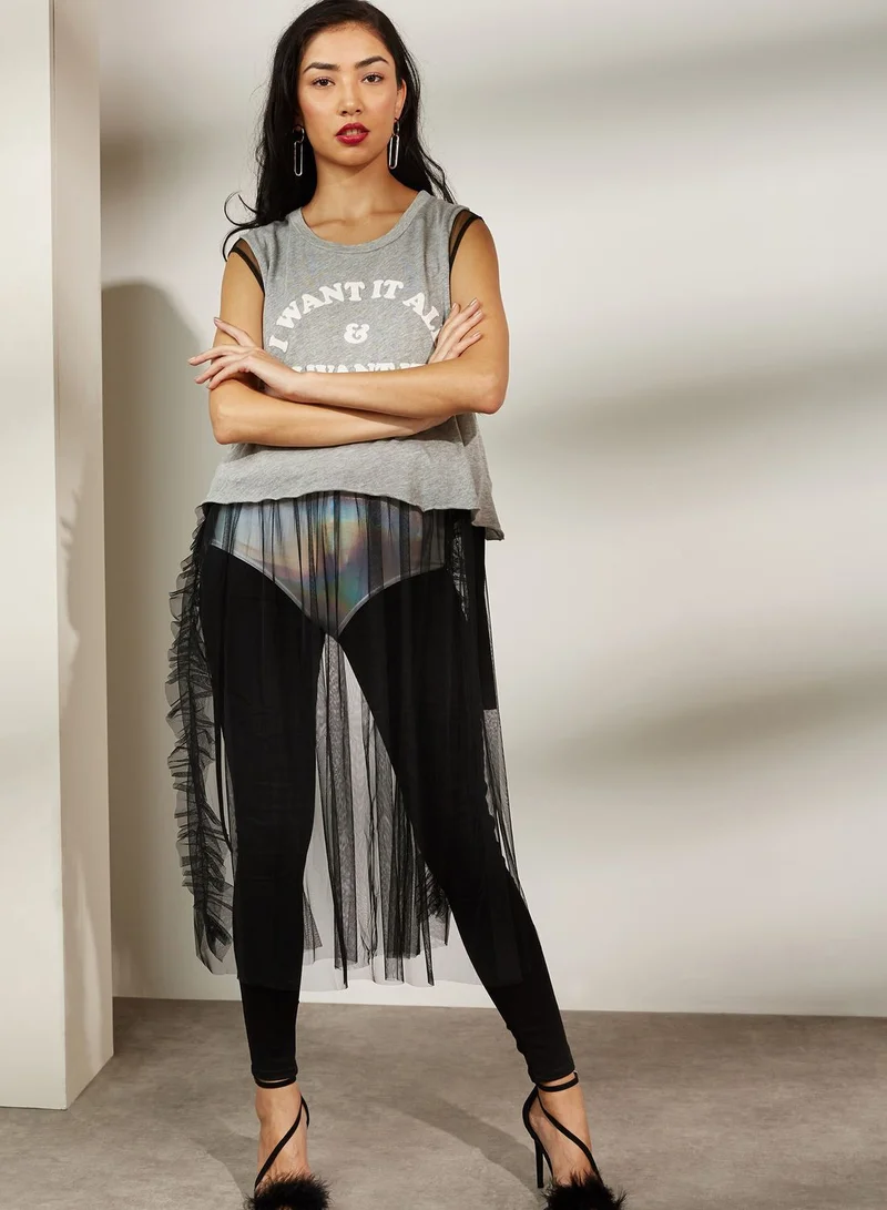 WILDFOX Slogan Tank Top