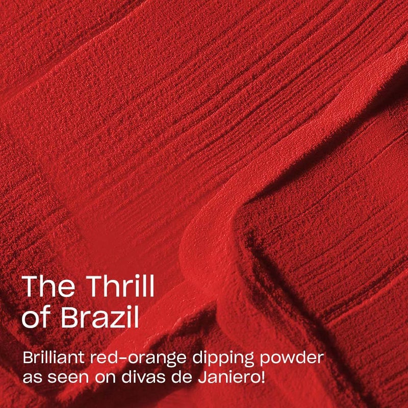 OPI Powder Perfection The Thrill of Brazil | Opaque Bright Red CrÃ¨me Nail Dipping Powder | Acrylic Alternative - Image 3