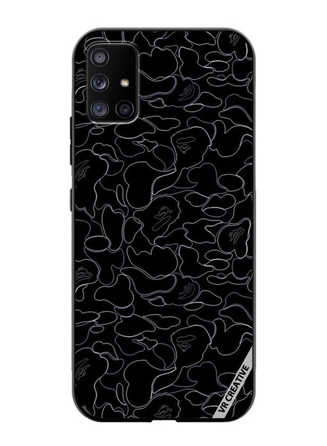 VR CREATIVE Protective Case Cover For Samsung Galaxy A71 5G Layer Design Multicolour - Image 1