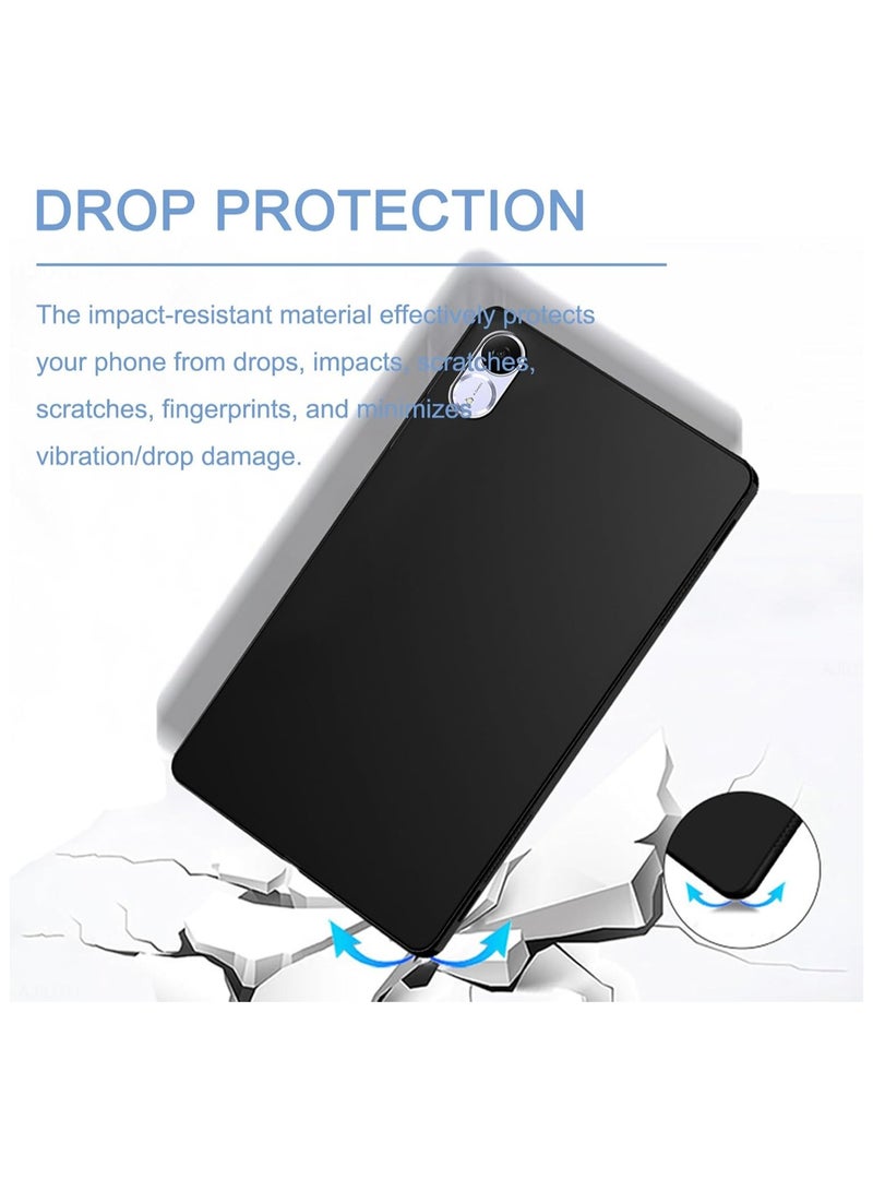 general HONOR Pad V9 11.5-inch protective case with 2 tempered glass screen protectors, ultra-thin soft TPU protective cover, lightweight flexible silicone matte shockproof sturdy back cover - Image 3