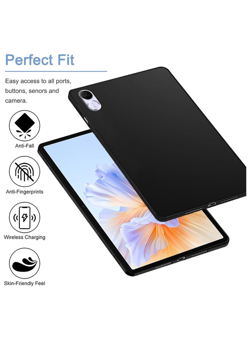 general HONOR Pad V9 11.5-inch protective case with 2 tempered glass screen protectors, ultra-thin soft TPU protective cover, lightweight flexible silicone matte shockproof sturdy back cover - Image 2