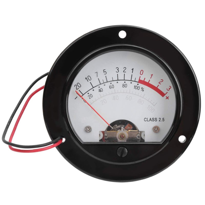 Retro Round Dial VU Meter Audio Level Test Equipment With Backlight Pointer - Image 3
