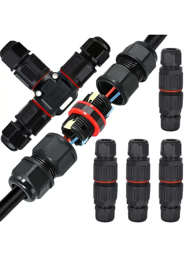 M20 3 دبوس كابل موصل برغي اضغط ختم مربع لافتة LED الإضاءة النفق - Image 2