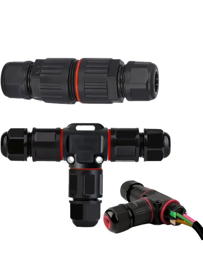 M20 3 دبوس كابل موصل برغي اضغط ختم مربع لافتة LED الإضاءة النفق - Image 4