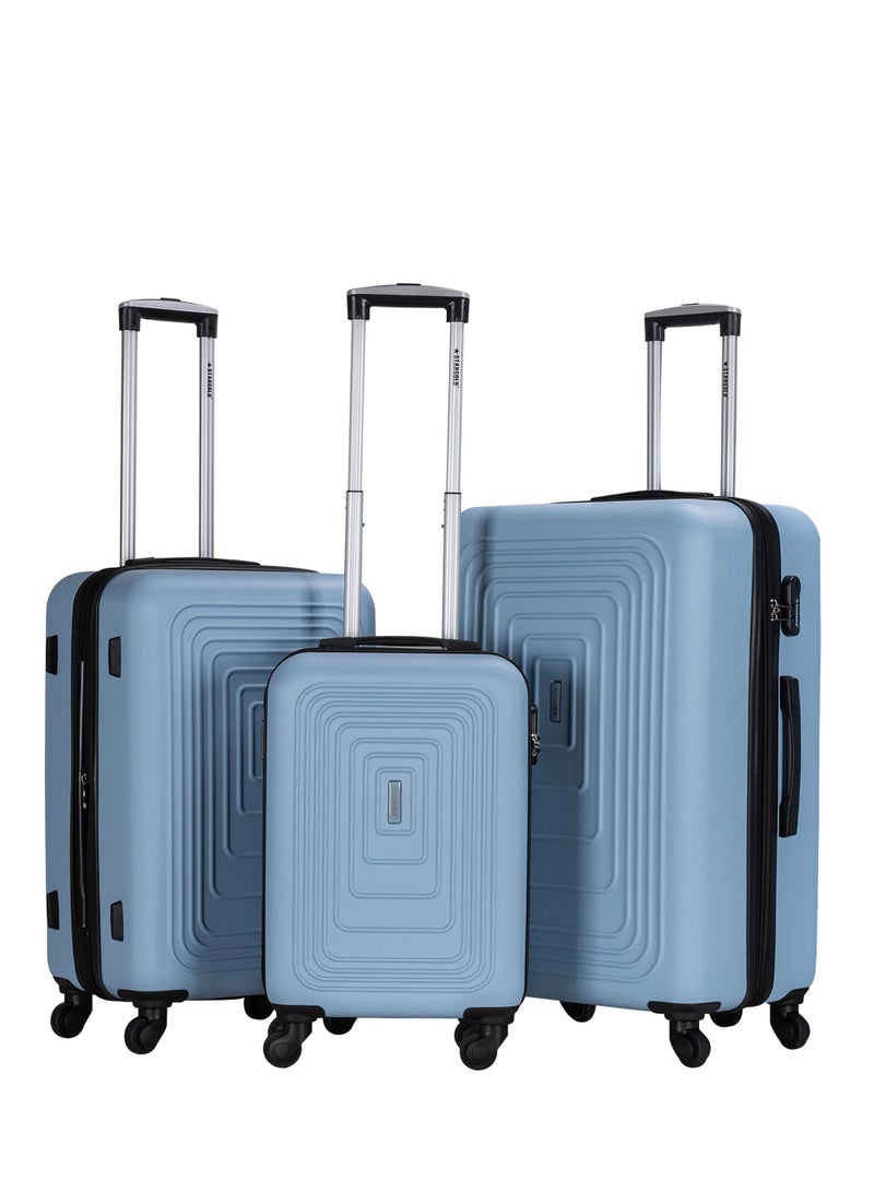 Stargold Suitcase Set of 3 PCS ABS Hardside Travel Luggage Bag - Image 1