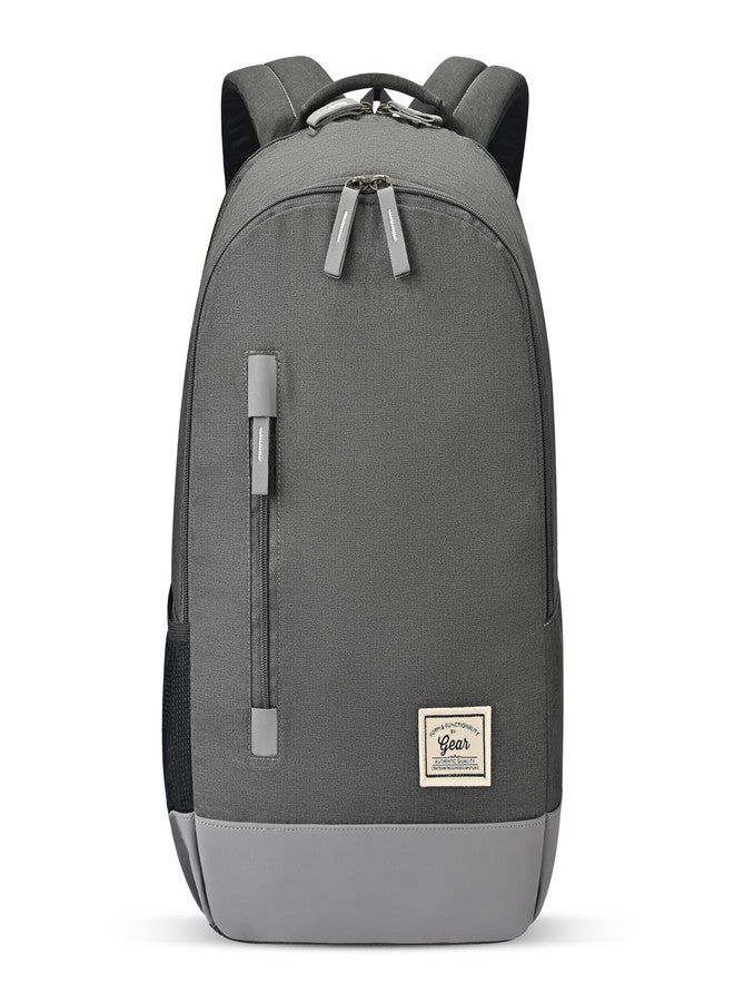Gear Classic 25 ltrs Charcoal Grey and Grey Casual Backpack (BKPCAMPS83804) - Image 1
