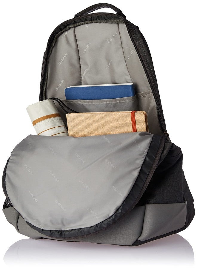 Gear Classic 25 ltrs Charcoal Grey and Grey Casual Backpack (BKPCAMPS83804) - Image 4