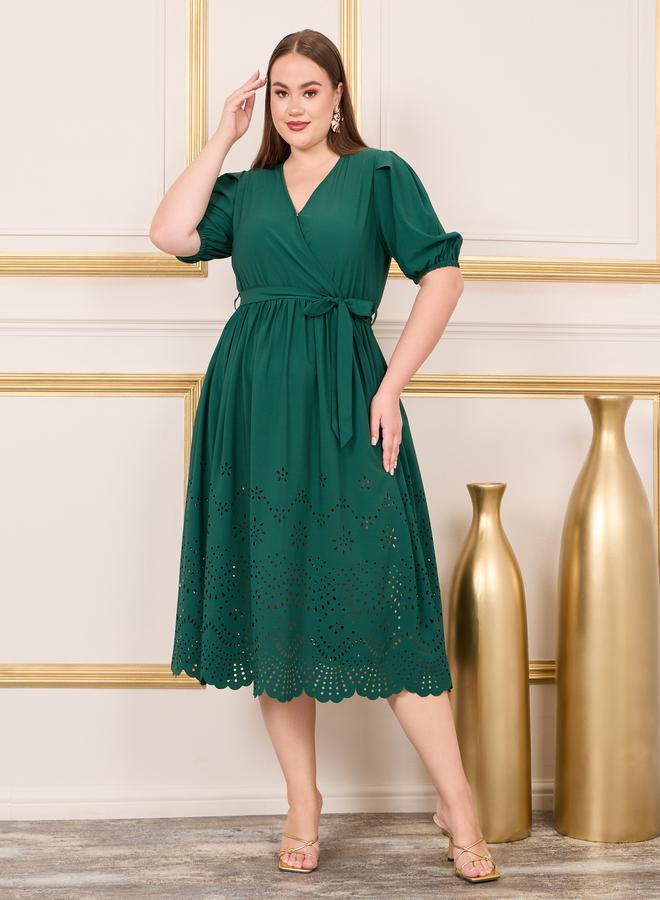 Styli Emerald Midi Dress - Image 1