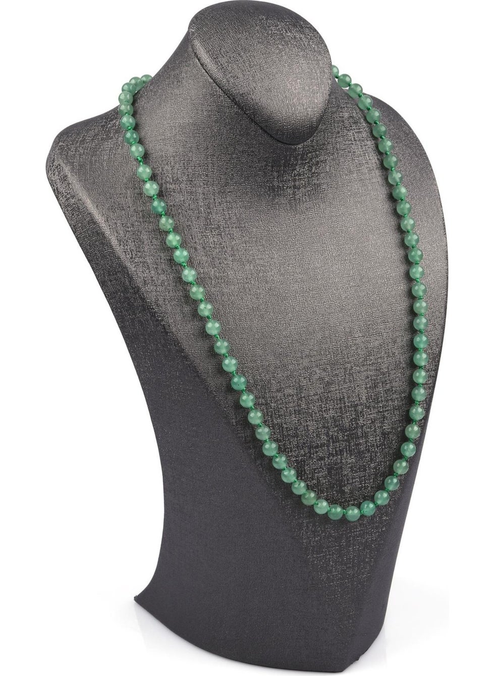 Güneş Avm Gunes Avm Aventurine Natural Stone 6 mm Knotted Necklace  - Image 1