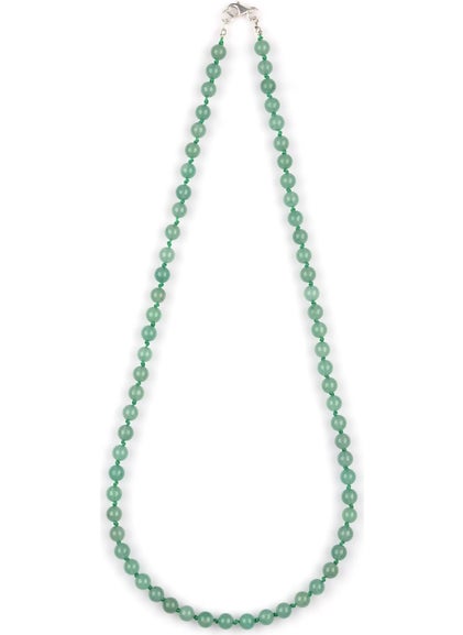 Güneş Avm Gunes Avm Aventurine Natural Stone 6 mm Knotted Necklace  - Image 2
