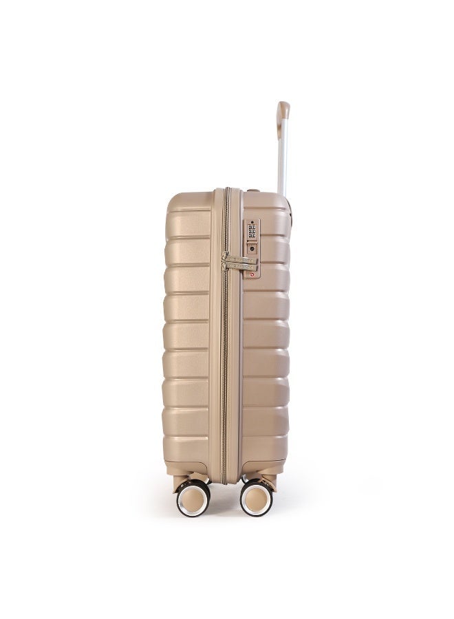 NEWCOM Polypropylene Suitcase, 4 Spinner Wheels, Lightweight Hard Shell | Shock Resistant | Durable PP Material | TSA Lock | Fashion Design |  Warranty | NEWCOM - Image 3
