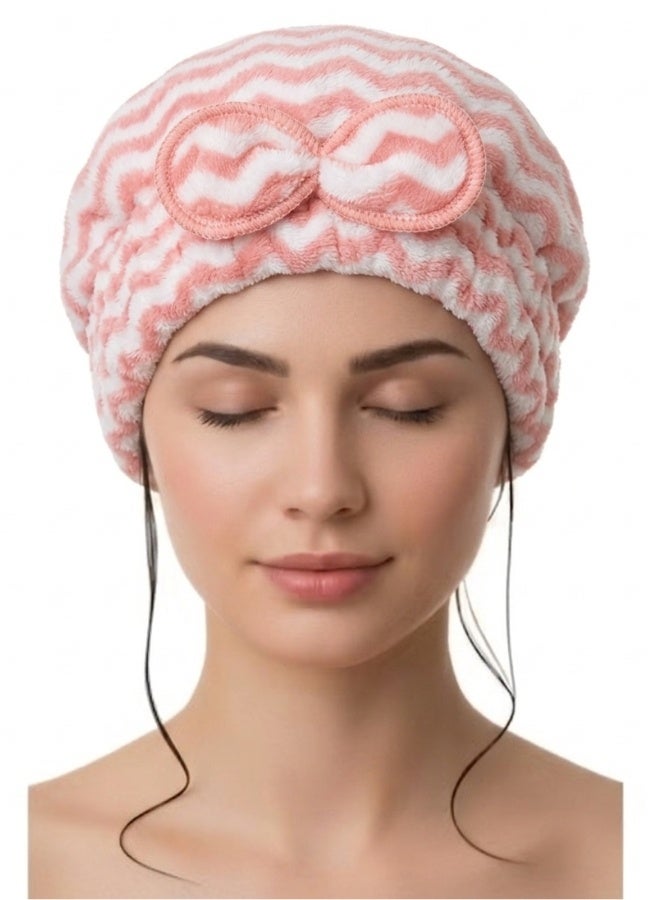 Luxury Microfiber Hair Wrapper – Quick Dry Hair Towel Turban for Women & Girls – Soft Hair Drying Cap for Styling and Sleep – Gentle & Protective Hair Wrap for Frizz-Free, Smooth Hair – Durable, Lightweight, and Fashionable Design - Image 2
