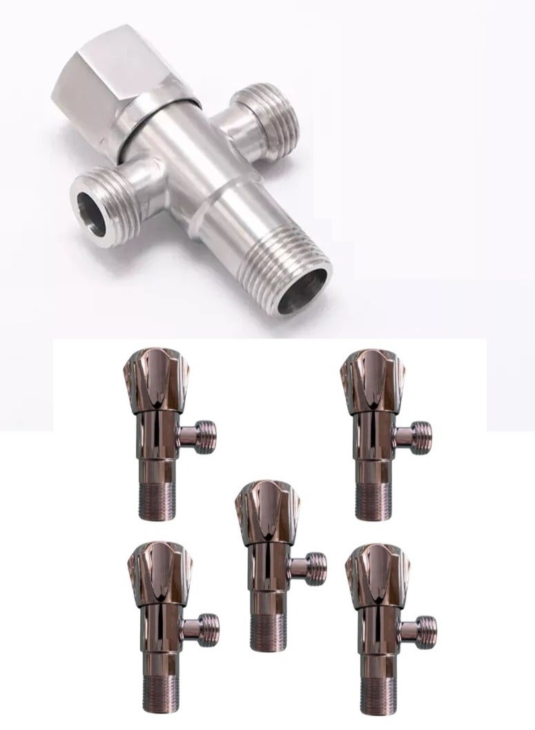 6 angle valves - Image 1