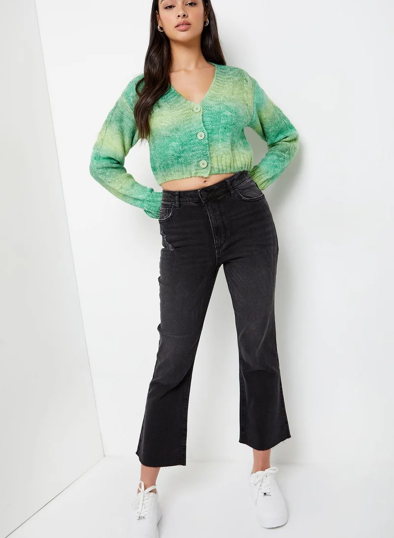 Ardene High Waist Flare Jeans