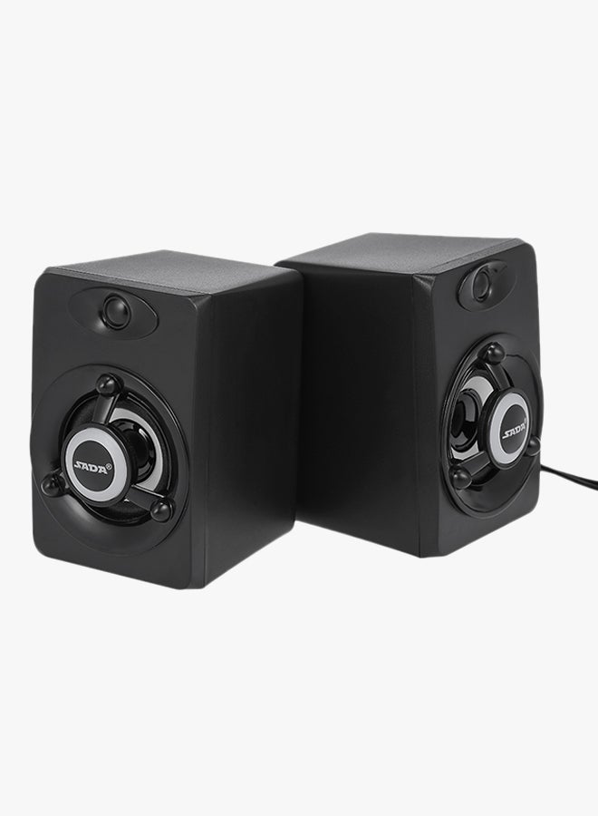 LED Bass Stereo Speaker Black - Image 2