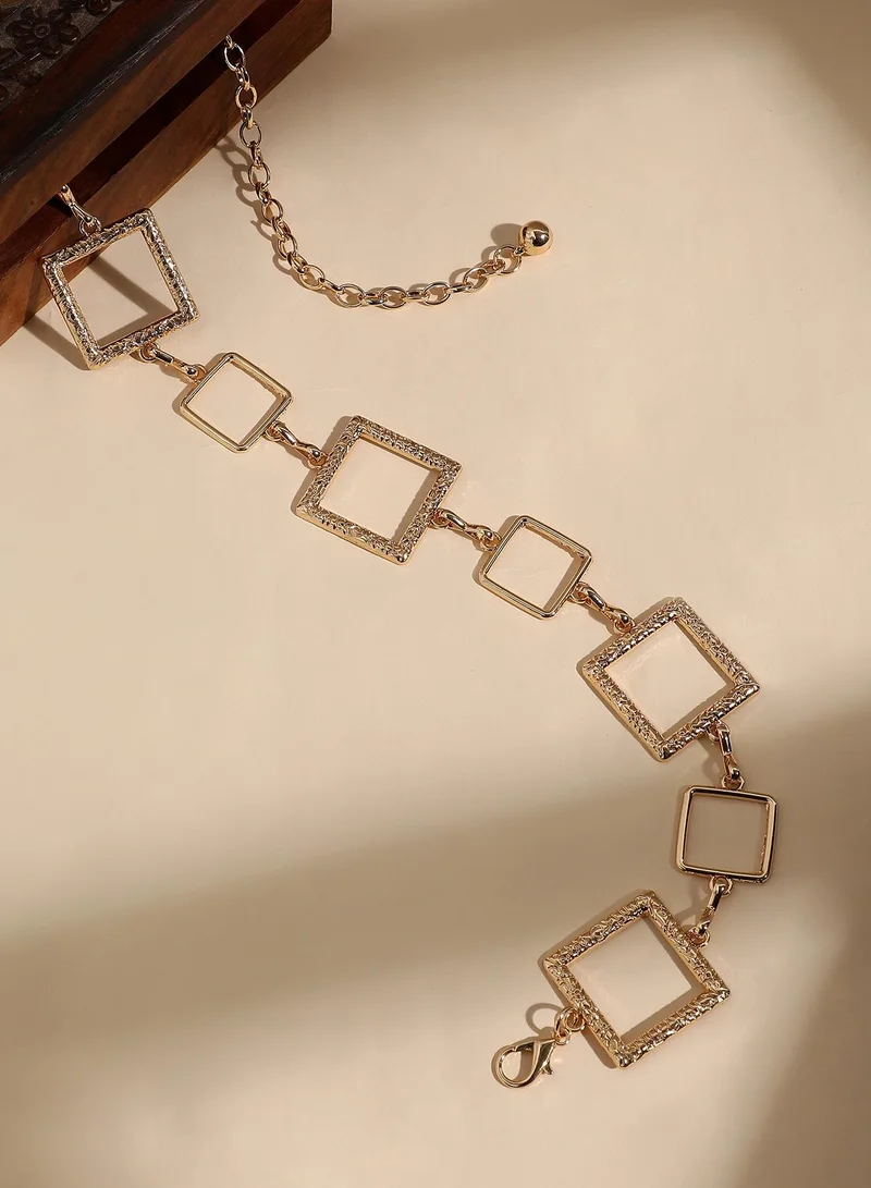 صوص هاوت Gold-Toned Embellished Belt