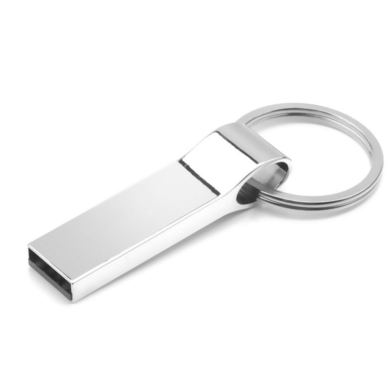 USB Drive 32GB High Speed Zinc Alloy Portable Storage Device - Shockproof Anti-Fall Compact Design With Key Ring for PC Laptop Mac OS Car Audio - Image 1
