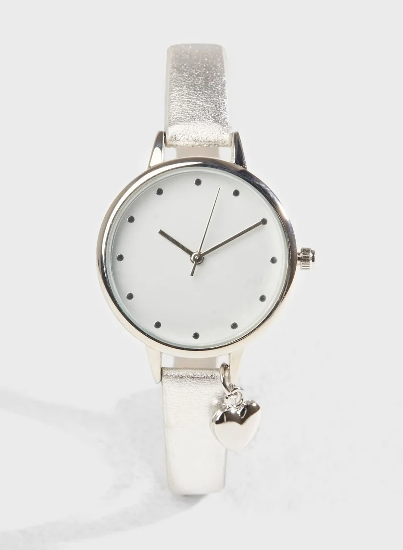 NEW LOOK Moon Charm Strap     Watch