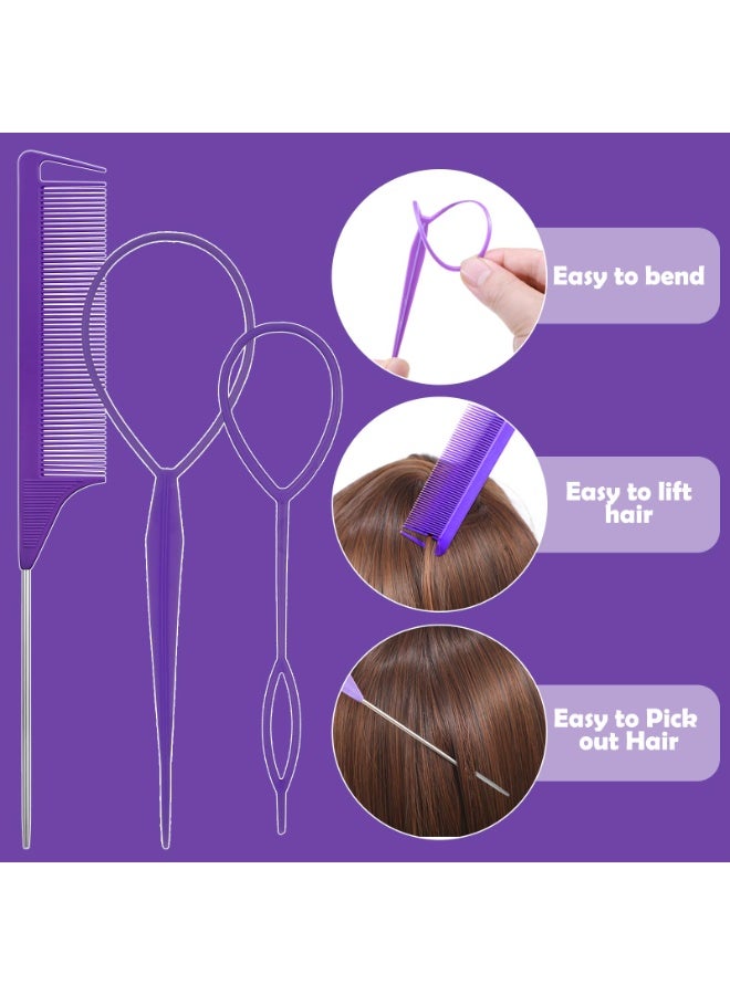 إكسسوارات شعر للبنات - ٣٦٠ قطعة من ربطات الشعر المطاطية للأطفال الصغار، ومشابك الشعر، وأدوات ذيل الشعر، متوفرة بـ ٣١ لونًا. - Image 4