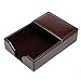 Dacasso A3609 4 x 6 Desktop Memo Holder, Dark Brown - Image 2