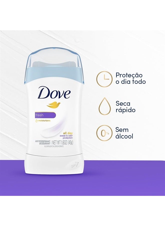 Dove مزيل عرق صلب غير مرئي، منعش - 1.6 أونصة - Image 5