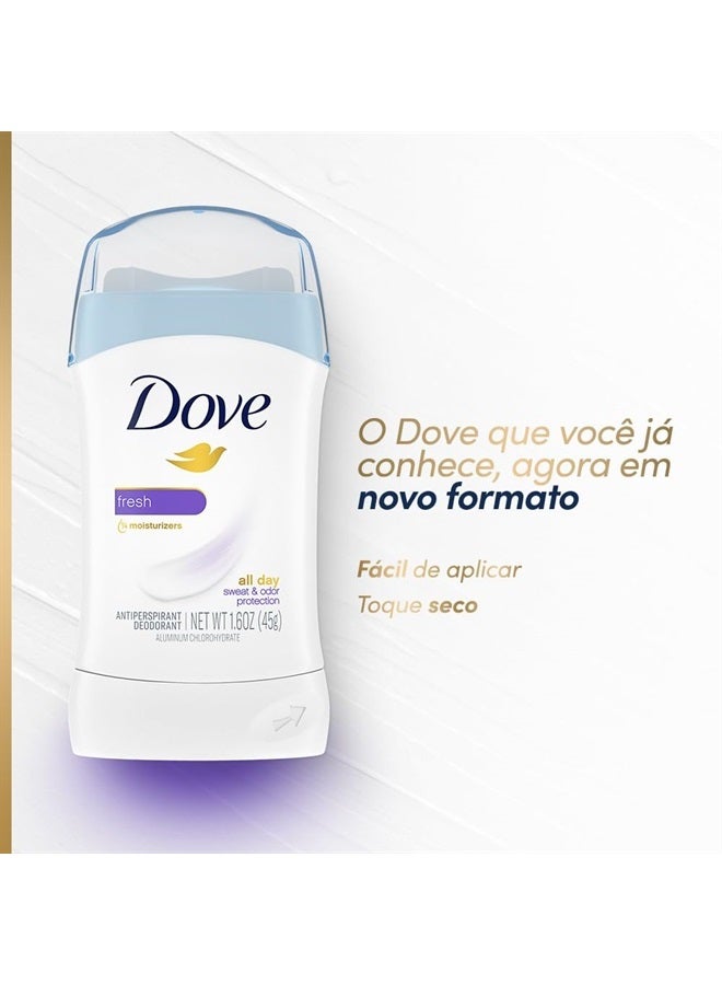 Dove مزيل عرق صلب غير مرئي، منعش - 1.6 أونصة - Image 4