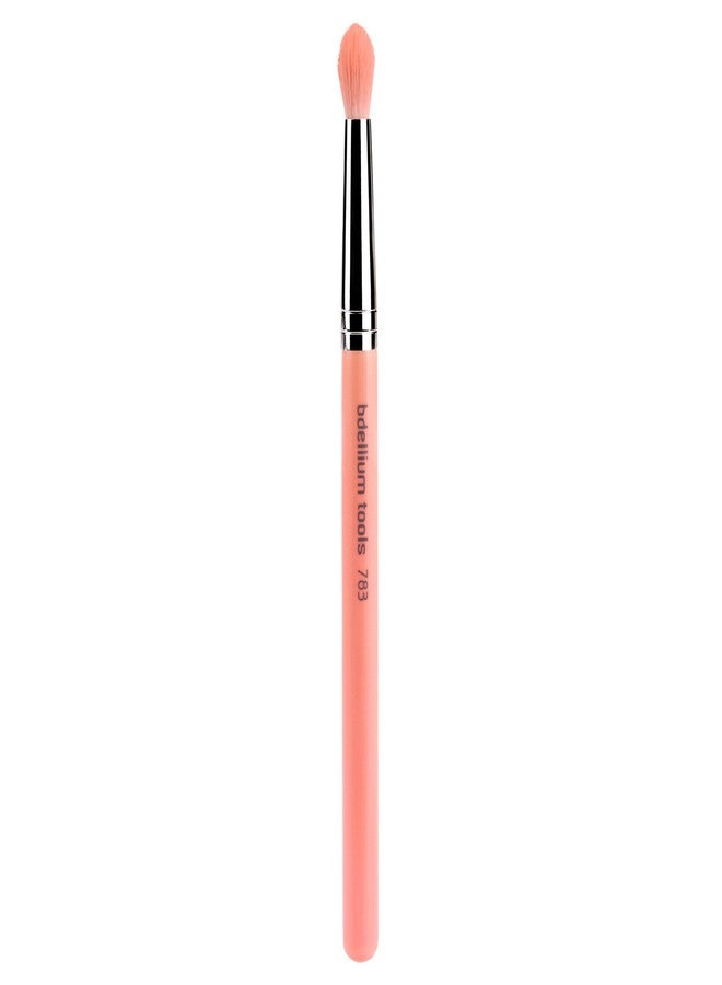 Bdellium Tools Professional Makeup Brush - Pink Bambu Series 783 Small Tapered Blending - With Soft Synthetic Fibers, For Applying & Blending Eyeshadow (Pink, 1pc) - Image 1