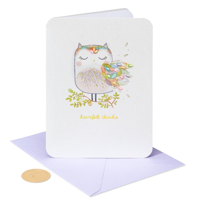 Papyrus Thank You Card (You're so Wonderful) - Image 4