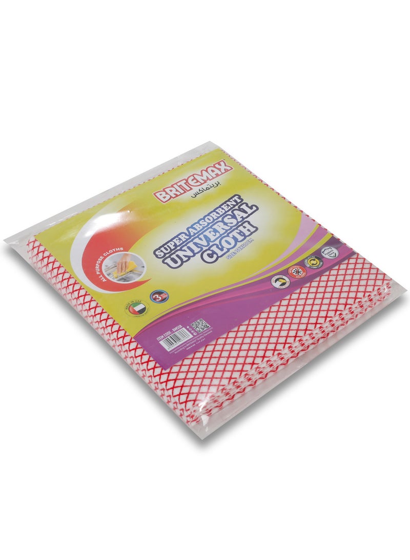 Homeway BM558 BriteMax 3-Piece Super Absorbent Universal Cloth Set (38x40cm) - Image 2