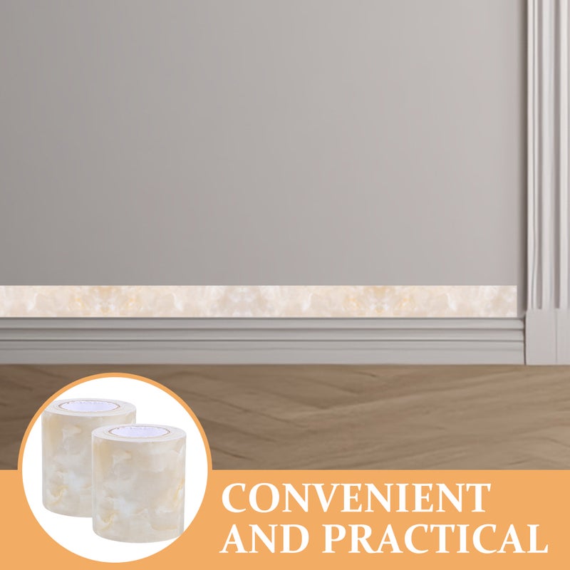 2 Rolls Desk Wallpaper Peel And Stick Countertop Wallpaper Room Wallpaper For Furniture - Image 3