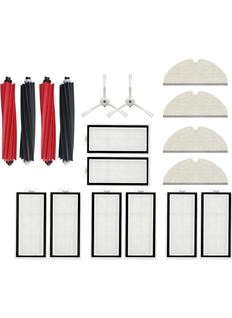 robotspare Roborock Q8 Max, Q8 Max Plus White Compatible Spare Brush Hepa Filter Mop Set - 16 Pieces - pzsku/Z9E170B6B73A24D2F94CFZ/45/_/1725895620/a34a00da-e092-4c0f-81e6-bc5971769331