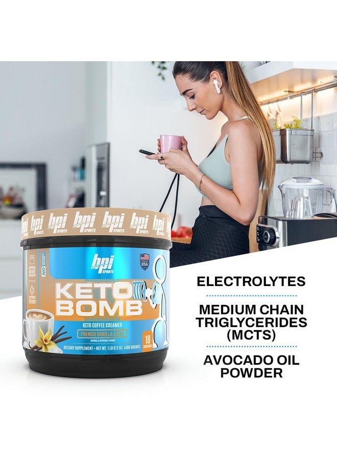 BPI Sports Keto Bomb - Promotes Energy, Hydration and Fat Loss - MCT and Electrolytes - Sugar-Free with Calcium - French Vanilla Latte, 18 Servings - Image 5