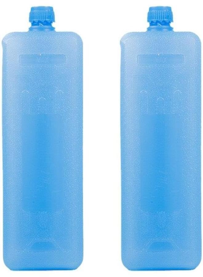 EasyLife 2 Pieces Universal Air Conditioner Fan Ice Box Air Cooler Refrigeration Ice Crystal Preservation Incubator Refrigeration Blue Ice Pack  - Image 1