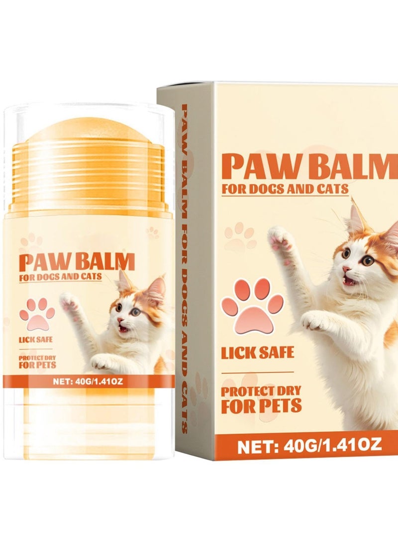 Green Tiger Balm for Dog Paws | Moisturizing Cream Paw Pad Balm, Paw Pad Moisturizer Nose Cream, Dog Foot Balm, Dog Pad Balm Lick Safe, Paw Soother for Dry Cracked Dog Paws - Image 1