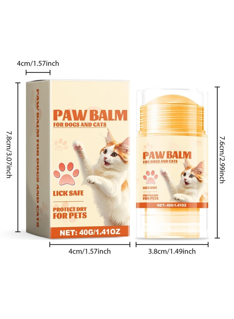 Green Tiger Balm for Dog Paws | Moisturizing Cream Paw Pad Balm, Paw Pad Moisturizer Nose Cream, Dog Foot Balm, Dog Pad Balm Lick Safe, Paw Soother for Dry Cracked Dog Paws - Image 2