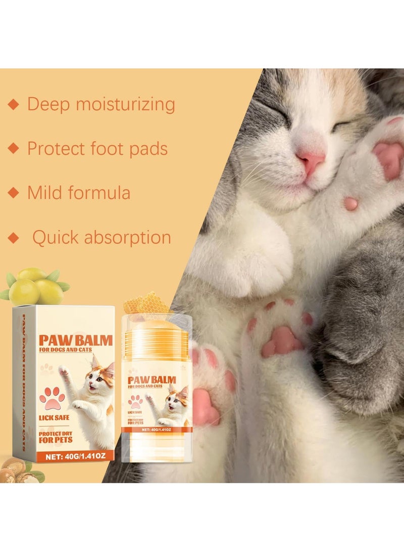 Green Tiger Balm for Dog Paws | Moisturizing Cream Paw Pad Balm, Paw Pad Moisturizer Nose Cream, Dog Foot Balm, Dog Pad Balm Lick Safe, Paw Soother for Dry Cracked Dog Paws - Image 5
