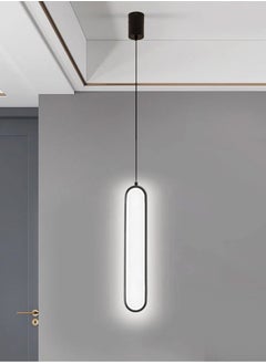 LOOPITYS （Cold white light）Bedside chandelier light luxury modern simple  room bedroom lamp minimalist long line creative living room background,pendant light  - Image 2