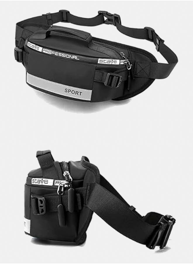ماركة غير محددة Fashionable Waist bag Waterproof Waist Bag For Unisex  - Image 4