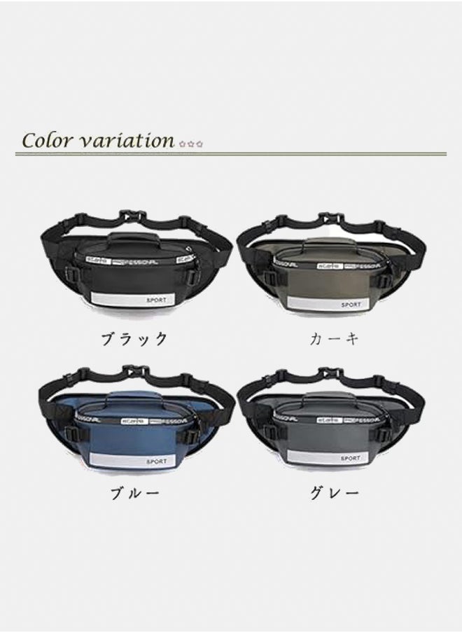 ماركة غير محددة Fashionable Waist bag Waterproof Waist Bag For Unisex  - Image 3