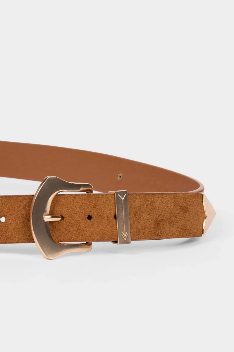 ديفاكتو Woman Faux Leather Jean Belt