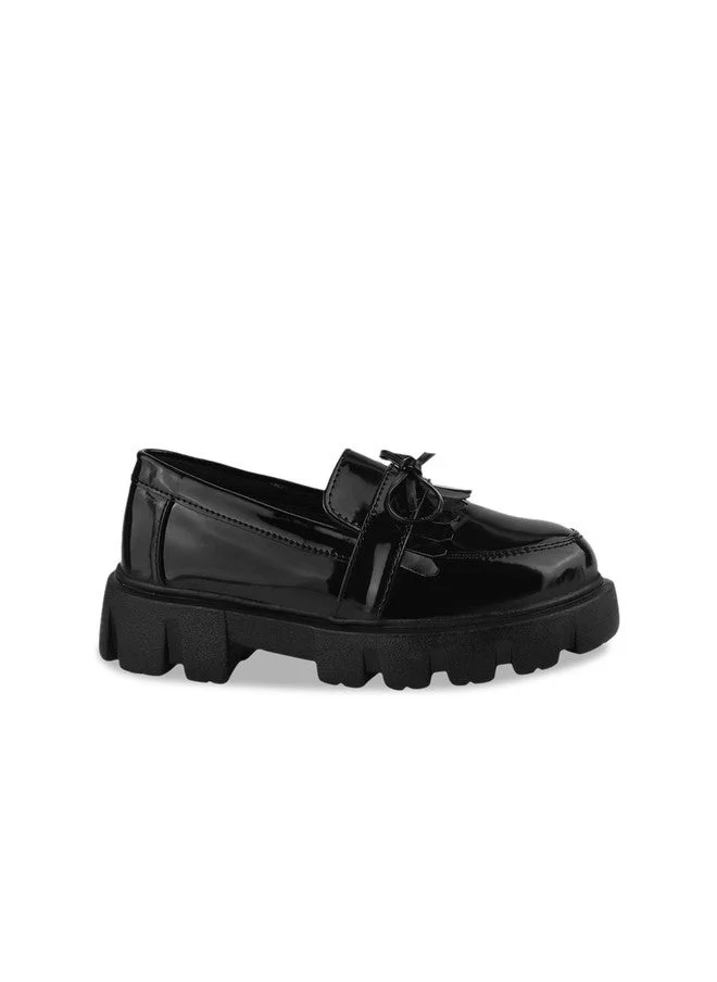 شوتوبيا Shoetopia Girls Bow Detail Heeled Lightweight Loafers