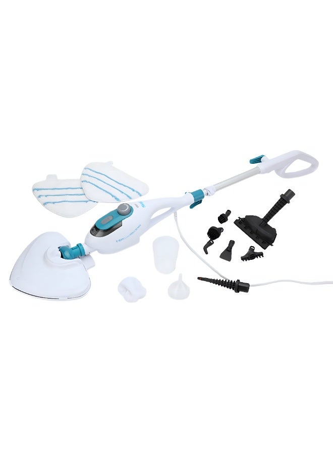 DSP Steam Mop,10 in 1 Multi Purpose Handheld Steamer Cleaner Detachable for Vinyl, Laminate, Carpet, Tile Hard Floor Grout w/ 2 pad, 1500W High Power, Includes 10 Accessories, Adjustable Steam & Height - Image 4