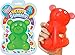 JARU Jumbo Squishy Gummy Bear Squeeze Stretchy Stress Relief Sensory Toy Assorted Great Party Favor Stuffer - Image 3