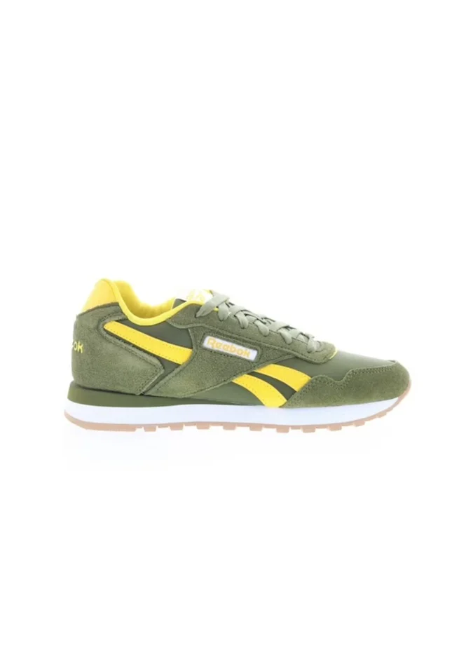 Reebok Glide in Green Yellow Suede for Men