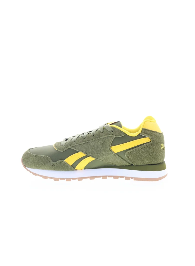 Reebok Glide in Green Yellow Suede for Men