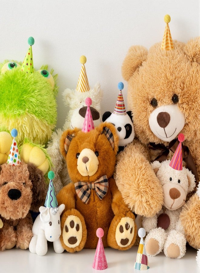 Atiloy 10PCS Birthday Hats for Stuffed Animals Cute Mini Party Hats Tiny Birthday Paper Cone for Stuffed Animals Pets Baby, Accessories - Image 5
